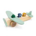 AVIÃO C/ ANIMAIS - MADEIRA - Image 2
