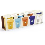 4 POTES DE PLASTICINA NATURE