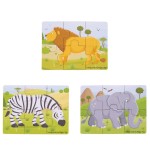 Safari (Puzzle de 6 peças) - 3 Puzzle