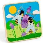Puzzle de camadas do ciclo de vida - Honeybee
