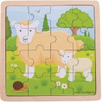Puzzle de ovelha e cordeiro