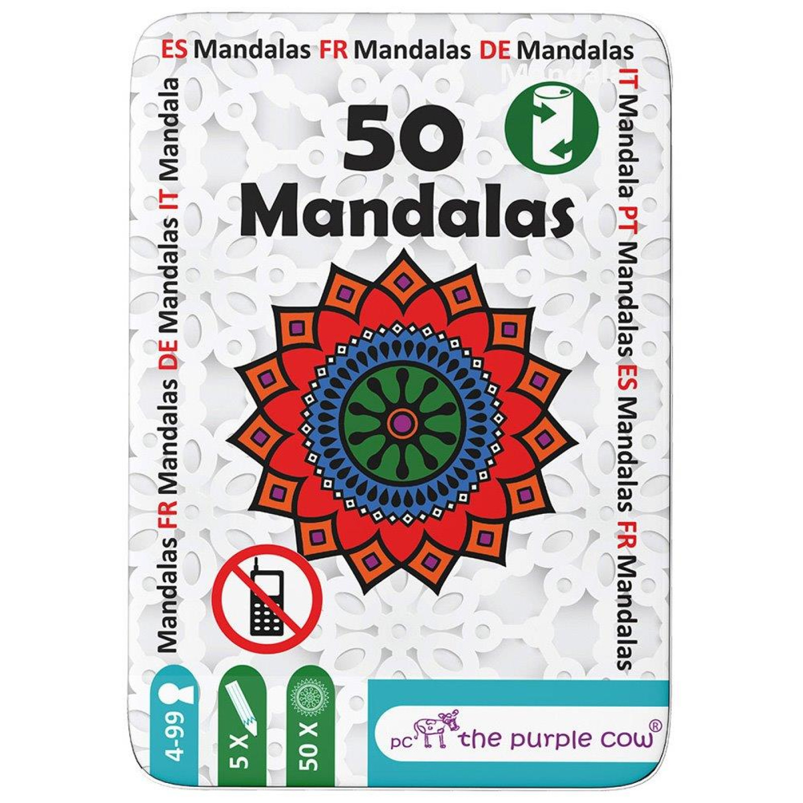 mandala 50 Mandalas para Pintar - Image 1