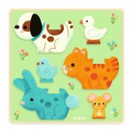 Puzz & Play Friends – Puzzle de Madeira c/ Animais - Image 3