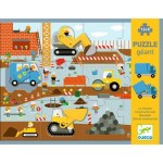 Construction Site - Puzzle c/ Máquinas de Construção