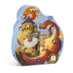 Vaillant e o Dragão – Puzzle Silhueta 54 Peças