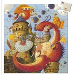 Vaillant e o Dragão – Puzzle Silhueta 54 Peças - Image 2