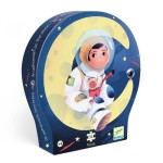 Um Astronauta na Lua – Puzzle Silhueta 36 Peças