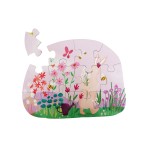 Puzzle Silhueta 12 peças - Flores da Mrs. Rabbit - Image 2